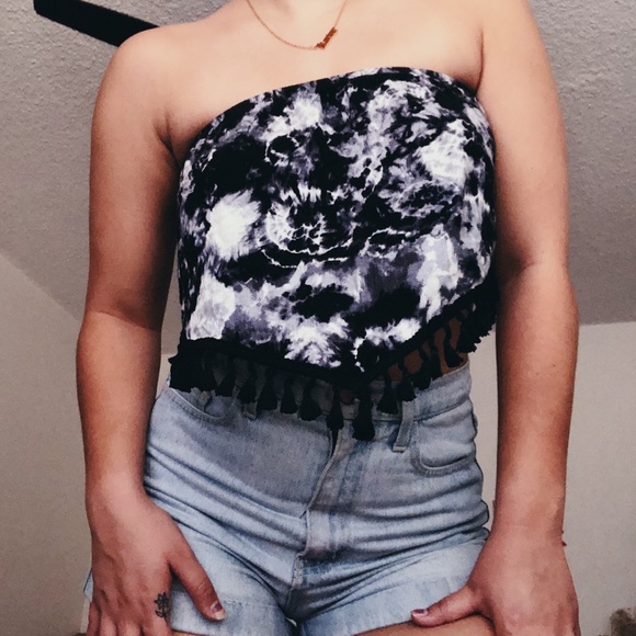 Tie dye crop top - Picture 3 of 4